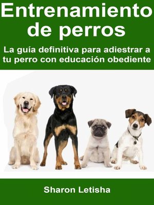 cover image of Entrenamiento de perros
